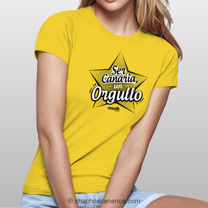Camiseta Estrella canaria
