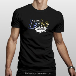 Camiseta Al final leche machanga