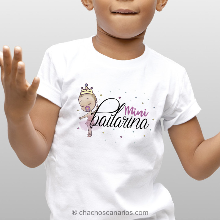 Camiseta mini bailarina.