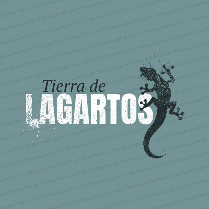 Camiseta Tierra de lagartos.