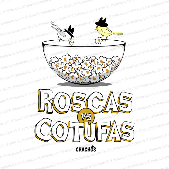 Camiseta Roscas vs. Cotufas