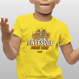 Camiseta "Enyesque" para niño.