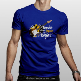 Camiseta con la frase "no me toques los bajos"