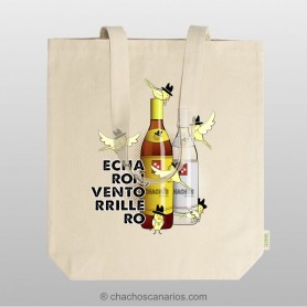 Talega botella de ron