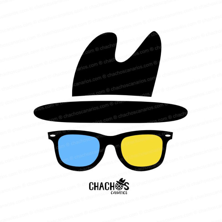 Camiseta gafas canarias.