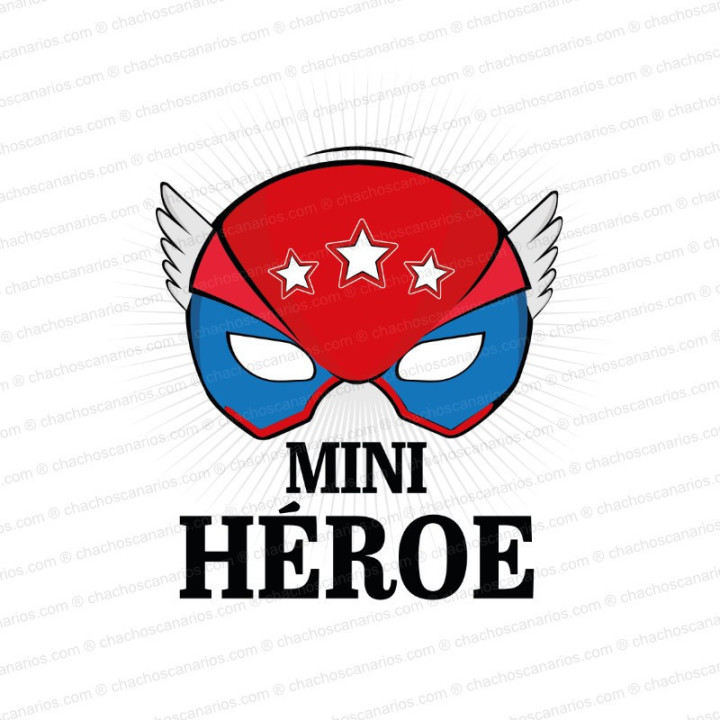 Camiseta "Mini héroe".