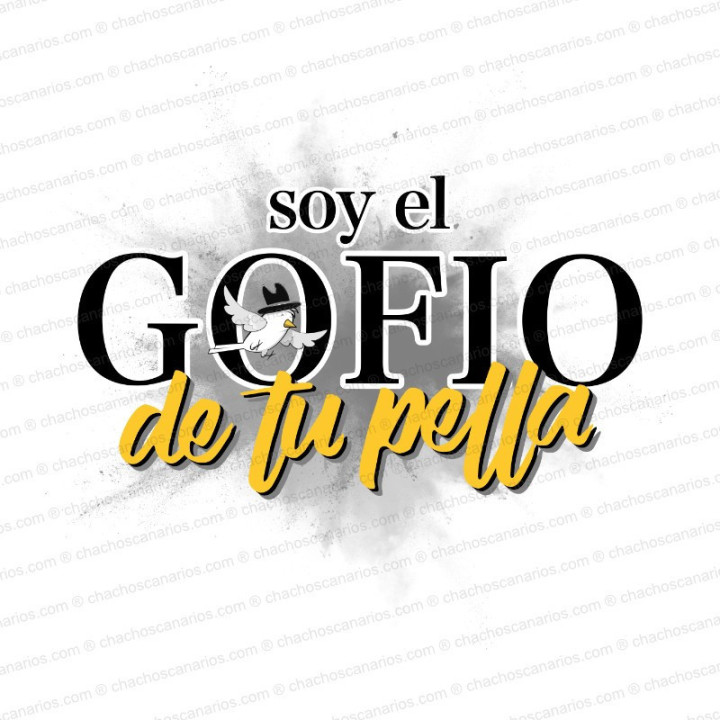 Camiseta "Gofio de tu pella"