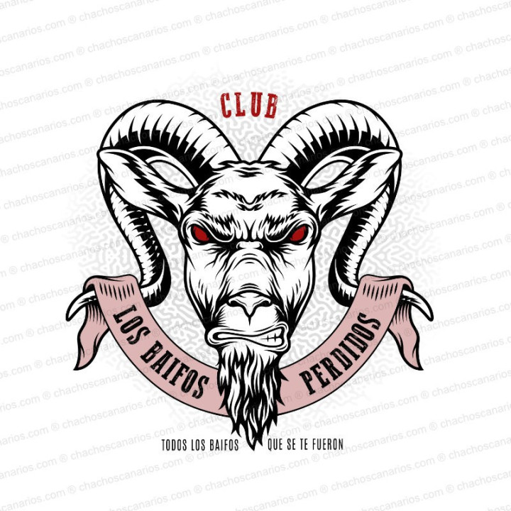 Camiseta Club baifos de mujer.