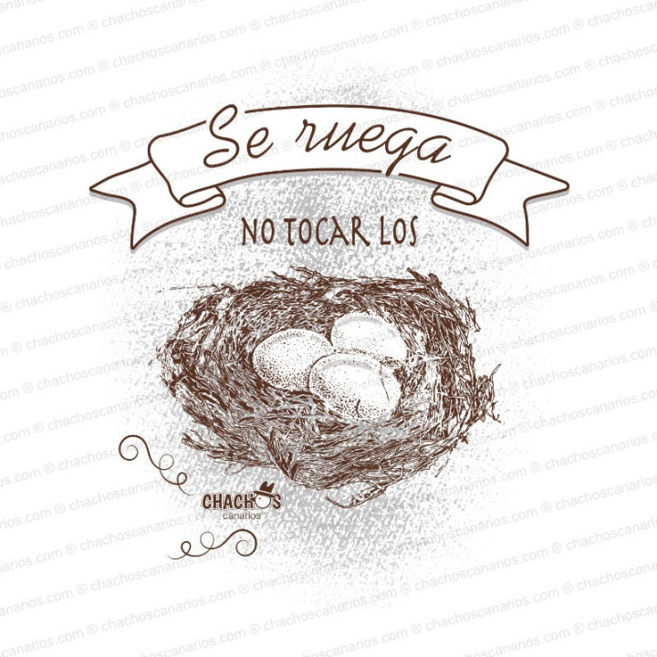 Camiseta Huevos de Chachos Canarios